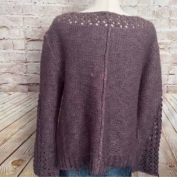 Silver Jeans chunky knit crochet sweater - Picture 6 of 6